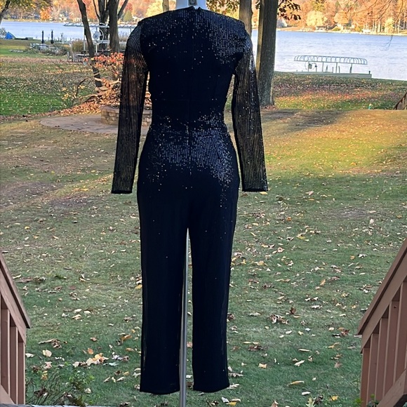 French Connection shimmering festive jumpsuit S - Picture 6 of 14